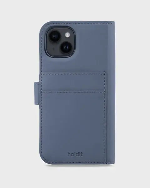 Holdit Wallet Case Magnet iPhone 14/13 - Blå - Travels And Bags