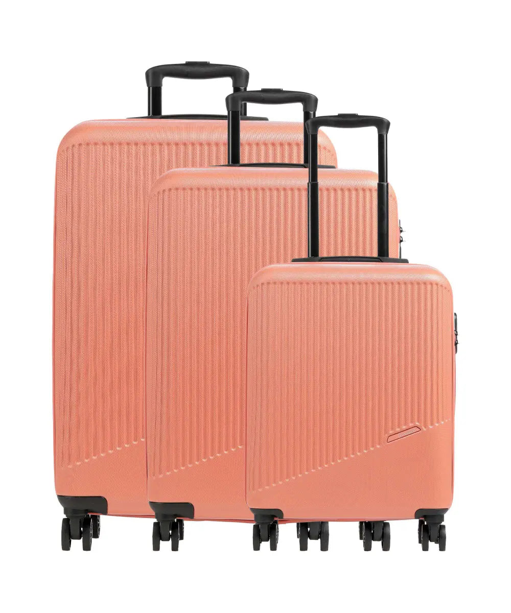 Travelite Bali Resväskeset 3-pack - Korall - Travels And Bags