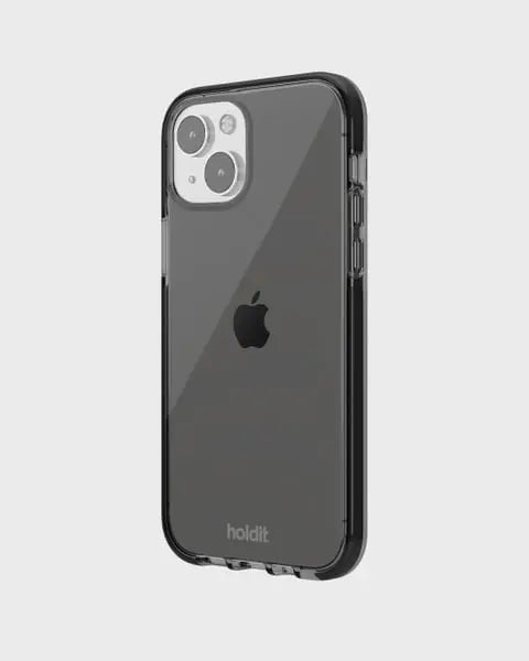 Holdit Telefonskal Seethru iPhone 15 - Svart - Travels And Bags