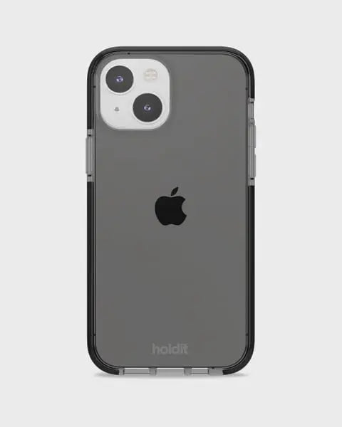 Holdit Telefonskal Seethru iPhone 15 - Svart - Travels And Bags