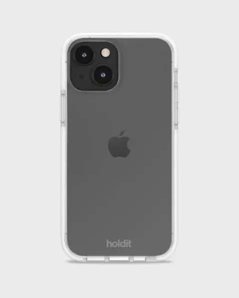 Holdit Telefonskal Seethru iPhone 15 - Vit - Travels And Bags