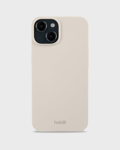 Holdit Telefonskal Slim iPhone 15 - Beige - Travels And Bags