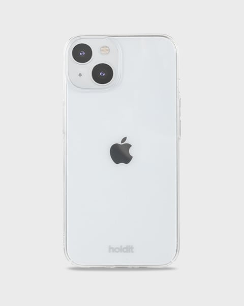 Holdit Telefonskal Slim iPhone 15 - Transparent - Travels And Bags