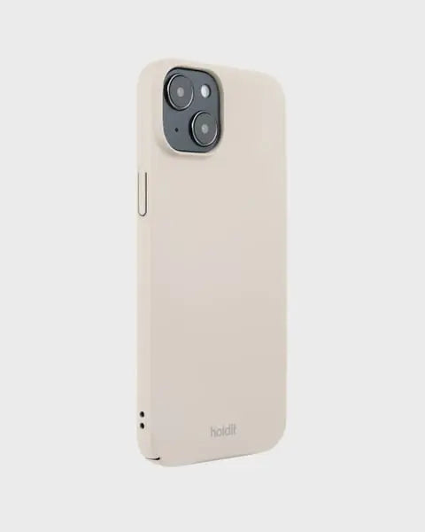 Holdit Telefonskal Slim iPhone 15 Plus - Beige - Travels And Bags