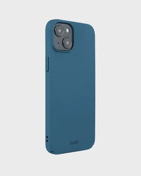 Holdit Telefonskal Slim iPhone 15 Plus - Blå - Travels And Bags