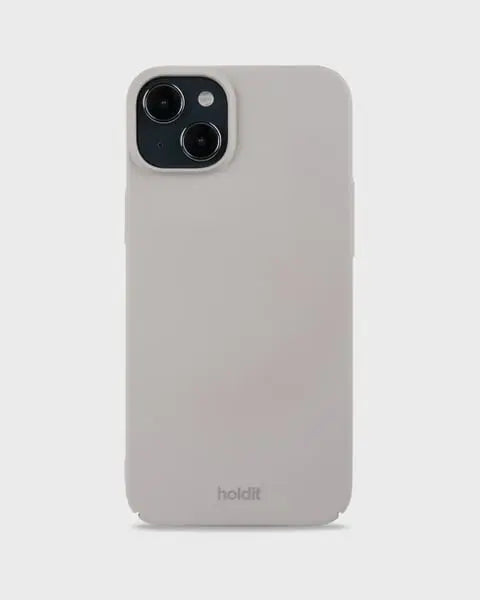 Holdit Telefonskal Slim iPhone 15 Plus - Taupe - Travels And Bags