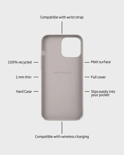 Holdit Telefonskal Slim iPhone 15 Plus - Taupe - Travels And Bags