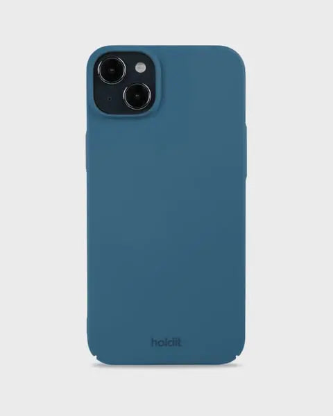 Holdit Telefonskal Slim iPhone 15 Plus - Blå - Travels And Bags