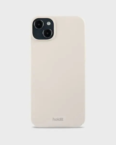 Holdit Telefonskal Slim iPhone 15 Plus - Beige - Travels And Bags