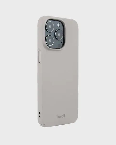 Holdit Telefonskal Slim iPhone 15 Pro - Taupe - Travels And Bags