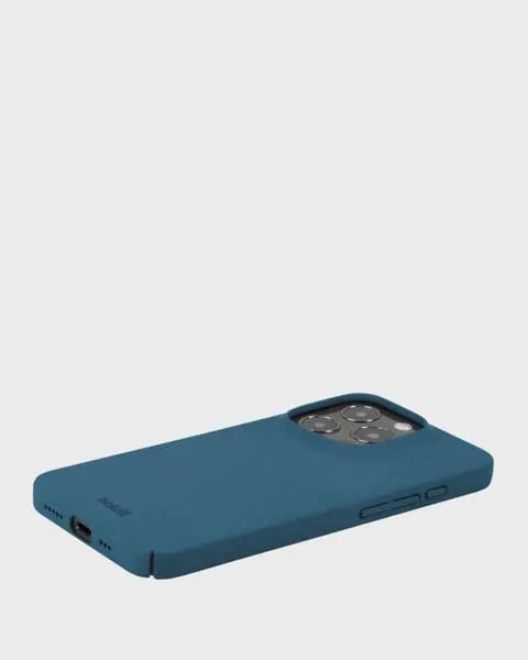 Holdit Telefonskal Slim iPhone 15 Pro - Blå - Travels And Bags