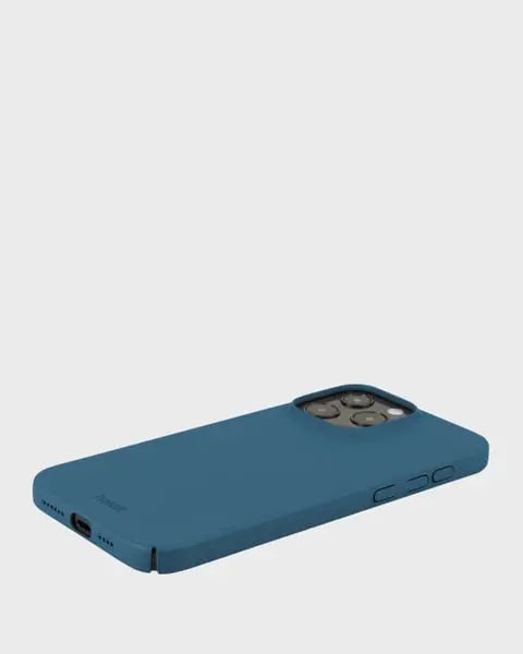 Holdit Telefonskal Slim iPhone 15 Pro Max - Blå - Travels And Bags