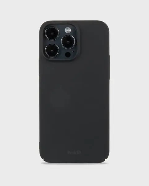 Holdit Telefonskal Slim iPhone 15 Pro Max - Svart - Travels And Bags