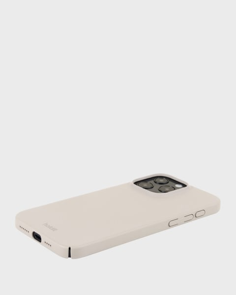 Holdit Telefonskal Slim iPhone 15 Pro Max - Beige - Travels And Bags
