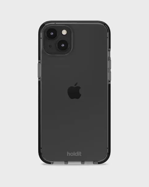Holdit Telefonskal Seethru iPhone 15 Plus - Svart - Travels And Bags