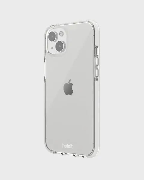 Holdit Telefonskal Seethru iPhone 15 Plus - Vit - Travels And Bags