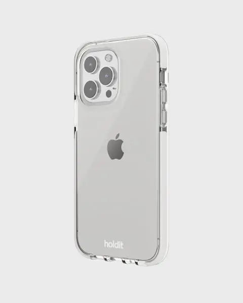 Holdit Telefonskal Seethru iPhone 15 Pro - Vit - Travels And Bags