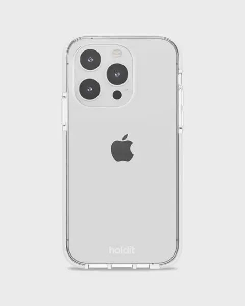 Holdit Telefonskal Seethru iPhone 15 Pro - Vit - Travels And Bags
