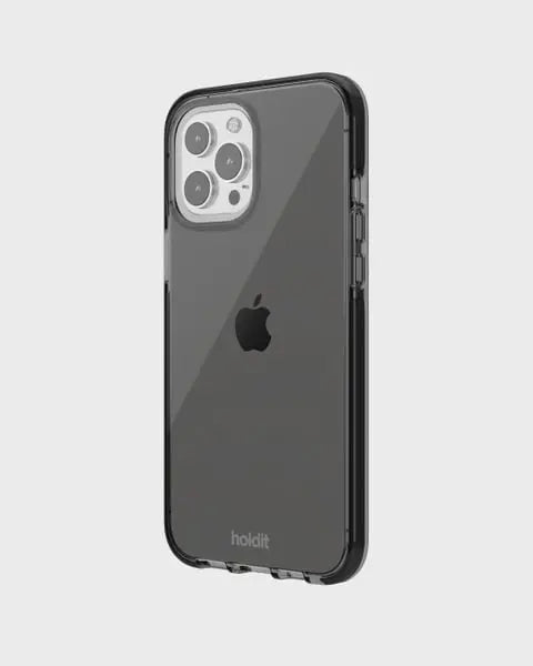 Holdit Telefonskal Seethru iPhone 15 Pro max - Svart - Travels And Bags