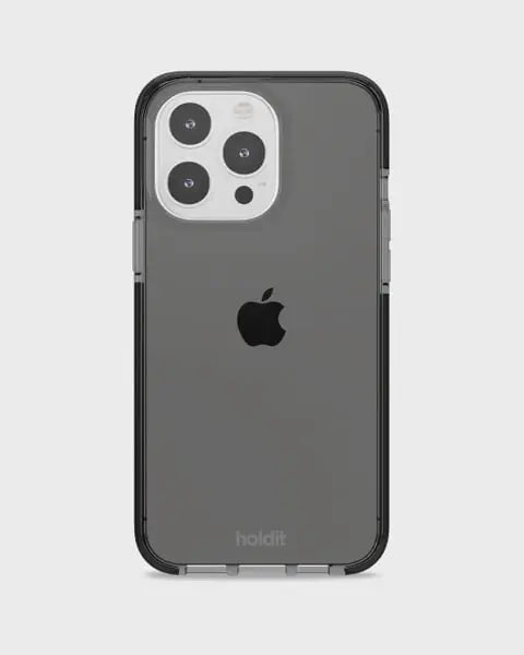 Holdit Telefonskal Seethru iPhone 15 Pro max - Svart - Travels And Bags