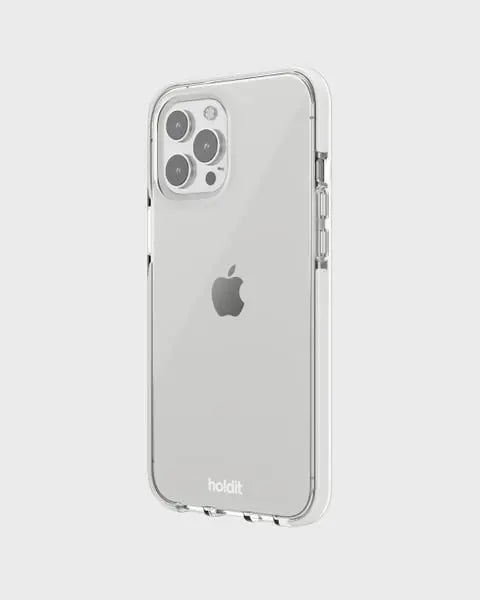 Holdit Telefonskal Seethru iPhone 15 Pro max - Vit - Travels And Bags