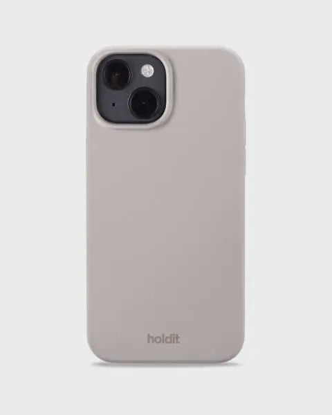 Holdit Telefonskal Silicone iPhone 15 - Taupe - Travels And Bags