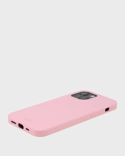 Holdit Telefonskal Silicone iPhone 15 - Ljusrosa - Travels And Bags