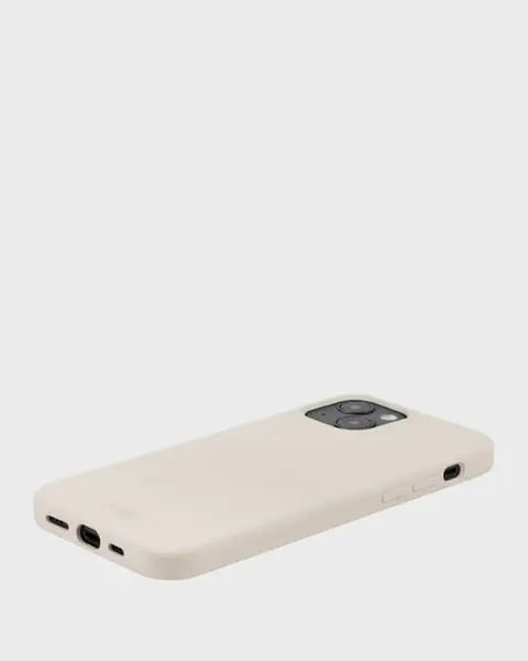 Holdit Telefonskal Silicone iPhone 15 Plus - Beige - Travels And Bags