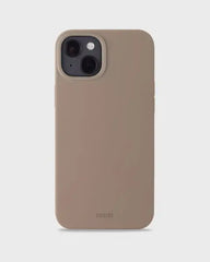 Holdit Telefonskal Silicone iPhone 15 Plus - Ljusbrun