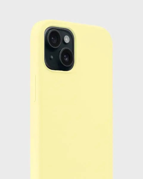 Holdit Telefonskal Silicone iPhone 15 Plus - Gul - Travels And Bags