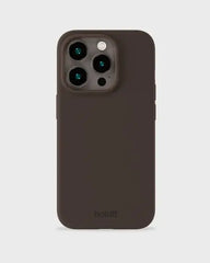 Holdit Telefonskal Silicone iPhone 15 Pro - Mörkbrun