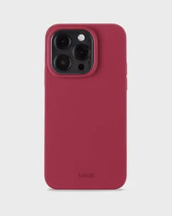 Holdit Telefonskal Silicone iPhone 15 Pro - Röd
