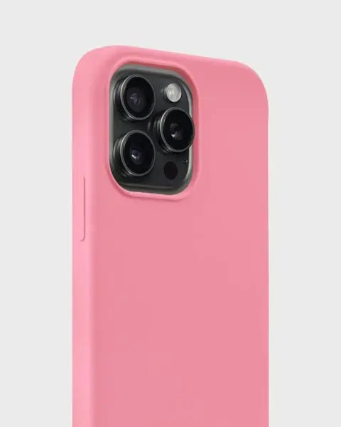 Holdit Telefonskal Silicone iPhone 15 Pro Max - Rosa - Travels And Bags