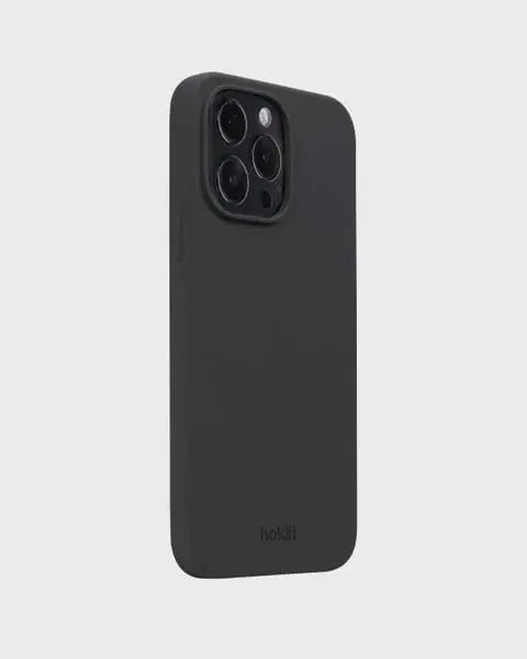 Holdit Telefonskal Silicone iPhone 15 Pro Max - Svart - Travels And Bags