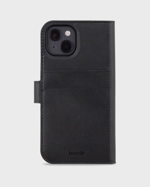 Holdit Wallet Case Magnet iPhone 15 - Svart - Travels And Bags