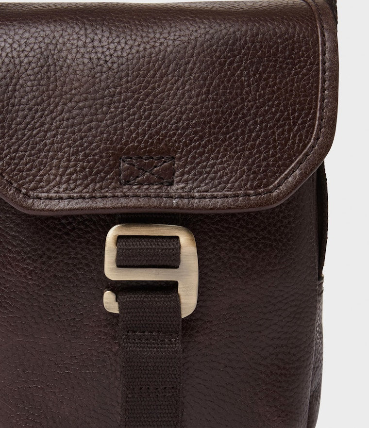 Saddler Kean Messengerväska - Mörkbrun