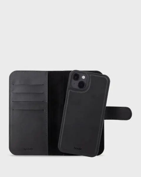 Holdit Wallet Case Magnet iPhone 15 Plus - Svart - Travels And Bags