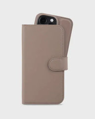 Holdit Wallet Case Magnet iPhone 15 Pro - Ljusbrun