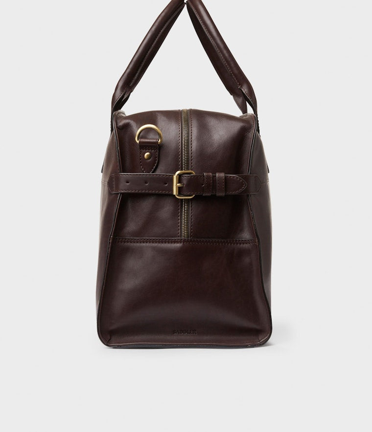 Saddler Alfred Weekendbag - Mörkbrun