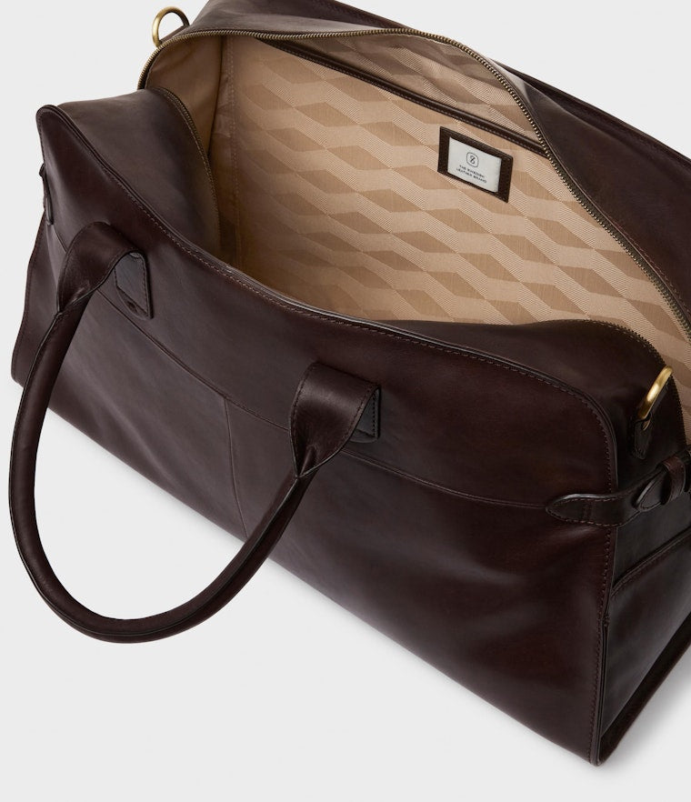 Saddler Alfred Weekendbag - Mörkbrun