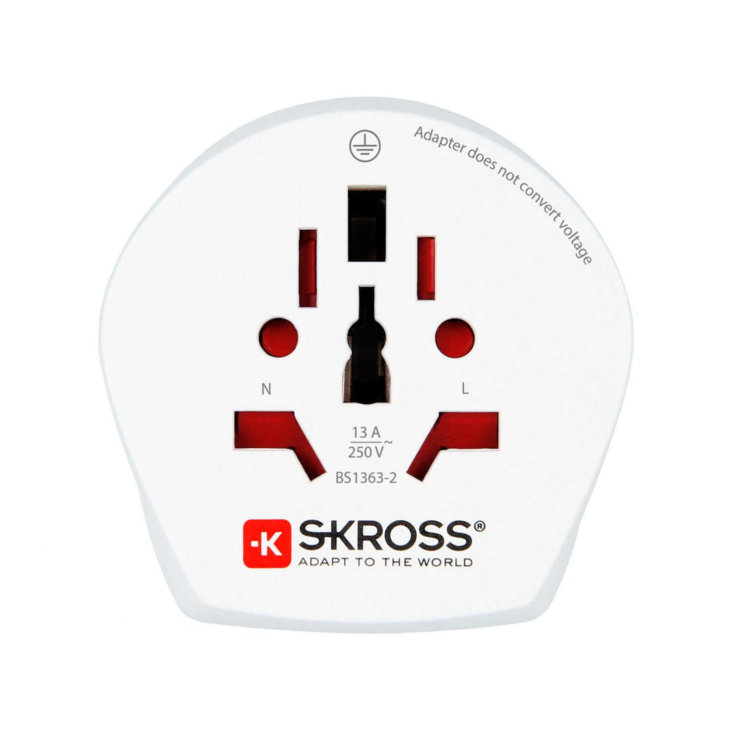 SKROSS - Reseadapter Combo Världen till Sydafrika + Europa Jordad - Travels And Bags