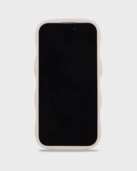 Holdit Telefonskal Wavy iPhone 15/14/13 - Beige/Spegel - Travels And Bags