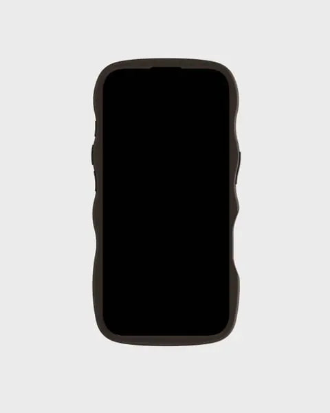 Holdit Telefonskal Wavy iPhone 15/14/13 - Mörkbrun - Travels And Bags