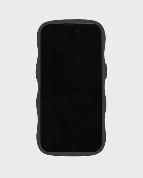 Holdit Telefonskal Wavy iPhone 14 Pro - Svart/Transparent - Travels And Bags