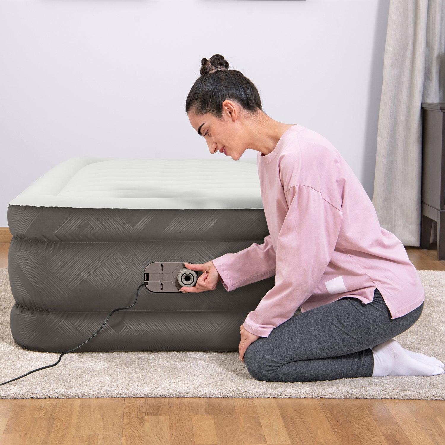 Bestway - Fortech Luftmadrass 1.91m x 0.97m x 46cm - Travels And Bags