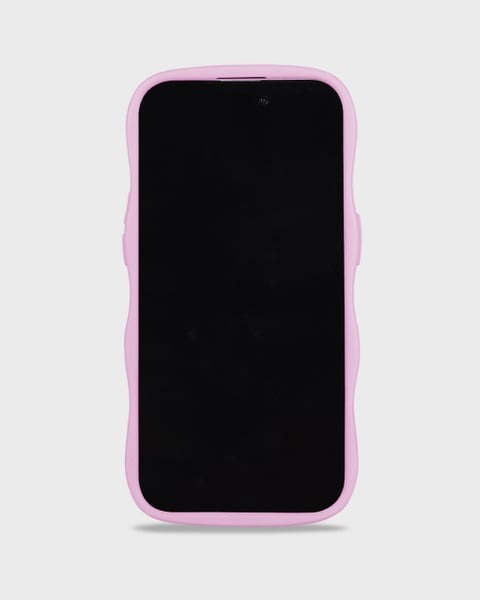 Holdit Telefonskal Wavy iPhone 15 Pro - Lila/Transparent - Travels And Bags