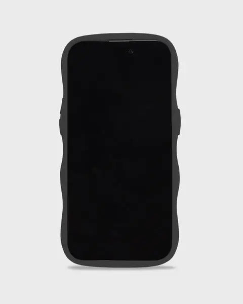 Holdit Telefonskal Wavy iPhone 15 Pro Max - Svart/Spegel - Travels And Bags