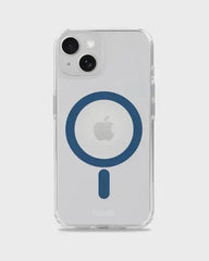 Holdit Telefonskal MagSafe iPhone 15/14/13 - Transparent/Blå