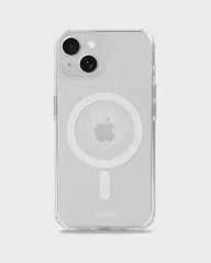 Holdit Telefonskal MagSafe iPhone 15/14/13 - Transparent/Vit