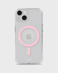 Holdit Telefonskal MagSafe iPhone 15/14/13 - Transparent/Rosa